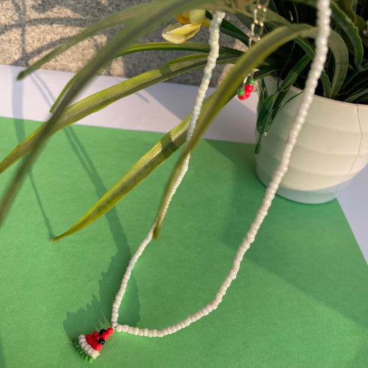 Watermelon Charm Necklace