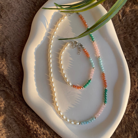 Aura Bracelet and Necklace