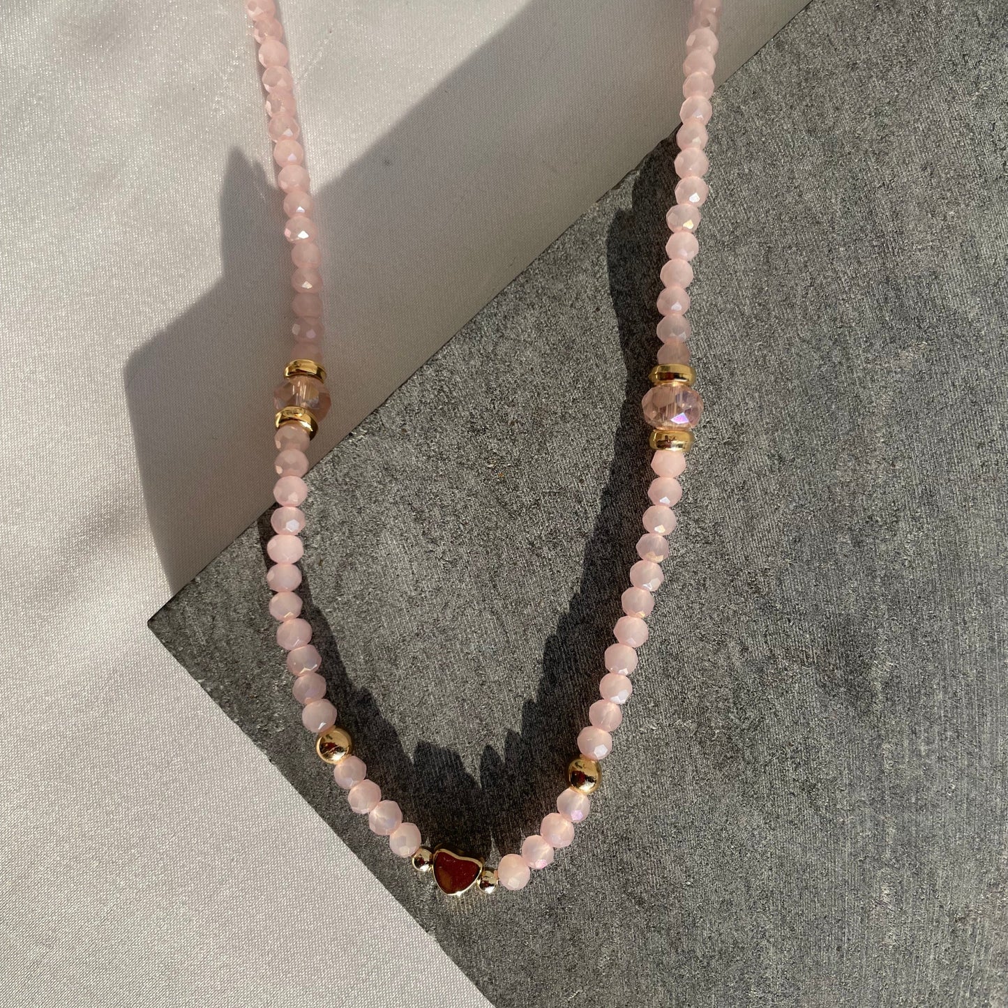 Pink Sparkle Necklace