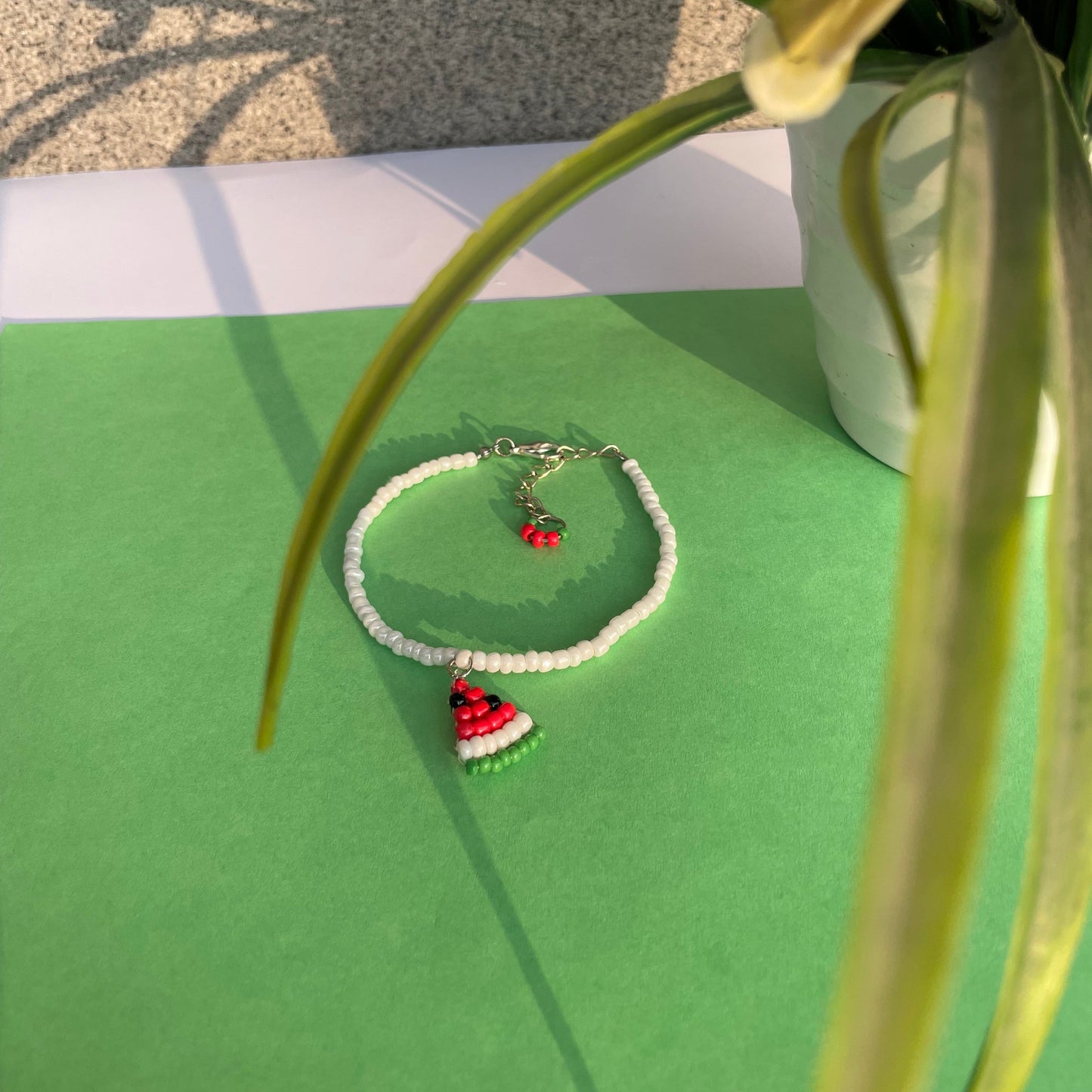 Watermelon Charm Bracelet